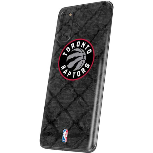 NBA Toronto Raptors Black Rust Galaxy S20 Skin