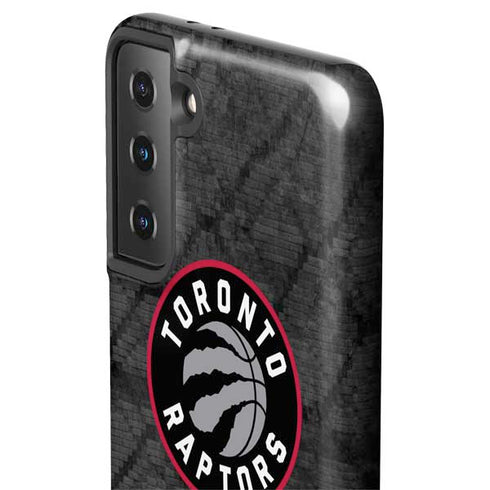 NBA Toronto Raptors Black Rust Galaxy S21 FE Pro Case