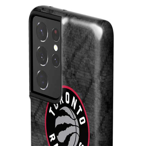 NBA Toronto Raptors Black Rust Galaxy S21 Ultra 5G Pro Case