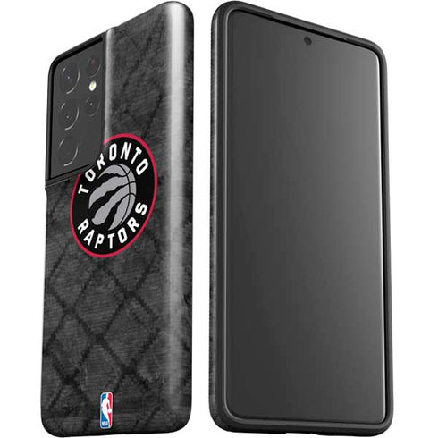 NBA Toronto Raptors Black Rust Galaxy S21 Ultra 5G Pro Case