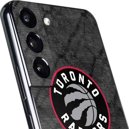 NBA Toronto Raptors Black Rust Galaxy S22 Skin