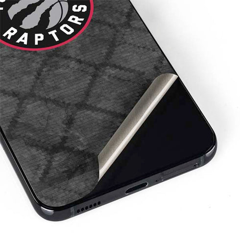 NBA Toronto Raptors Black Rust Galaxy S22 Skin