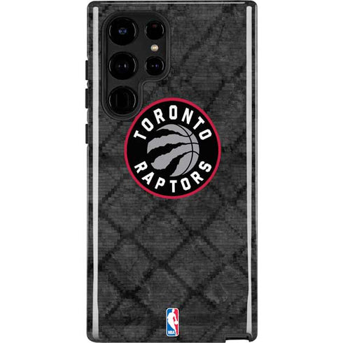 NBA Toronto Raptors Black Rust Galaxy S22 Ultra Pro Case