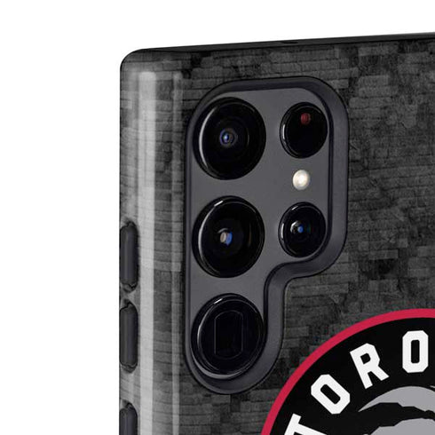 NBA Toronto Raptors Black Rust Galaxy S22 Ultra Pro Case
