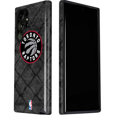 NBA Toronto Raptors Black Rust Galaxy S22 Ultra Pro Case