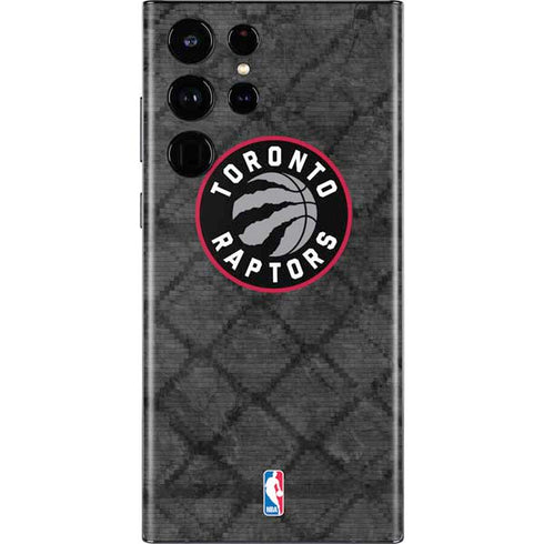 NBA Toronto Raptors Black Rust Galaxy S22 Ultra Skin