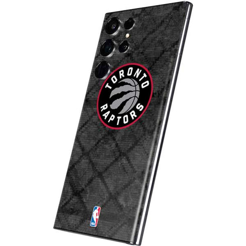 NBA Toronto Raptors Black Rust Galaxy S22 Ultra Skin