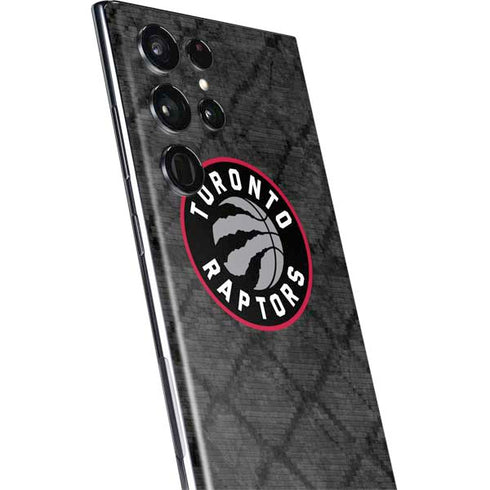 NBA Toronto Raptors Black Rust Galaxy S22 Ultra Skin
