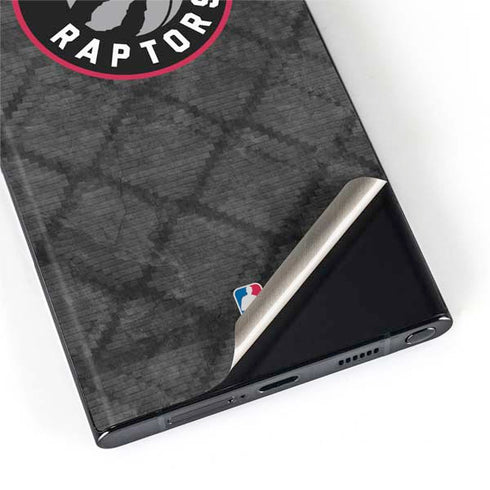NBA Toronto Raptors Black Rust Galaxy S22 Ultra Skin