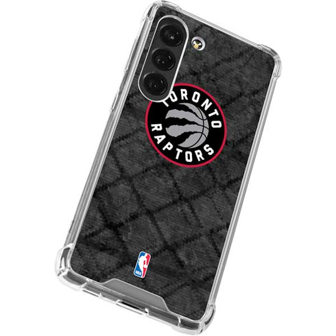 NBA Toronto Raptors Black Rust Galaxy S23 Clear Case