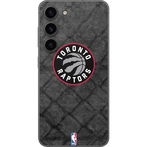 NBA Toronto Raptors Black Rust Galaxy S23 Skin