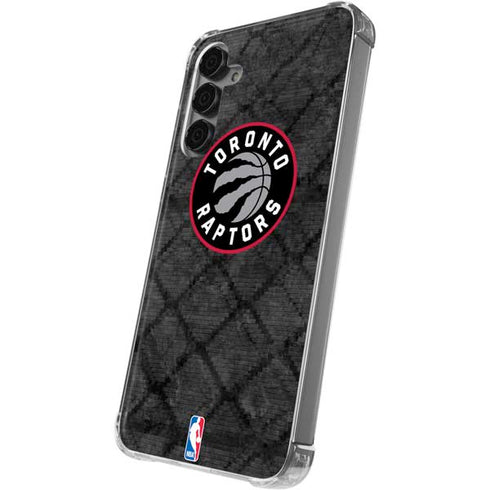 NBA Toronto Raptors Black Rust Galaxy S24 Plus Clear Case