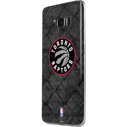 NBA Toronto Raptors Black Rust Galaxy S8 Skin
