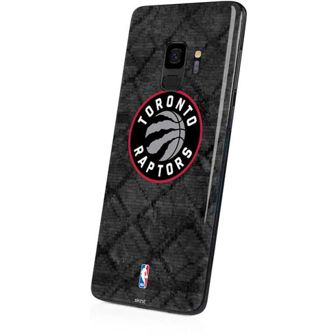 NBA Toronto Raptors Black Rust Galaxy S9 Skin
