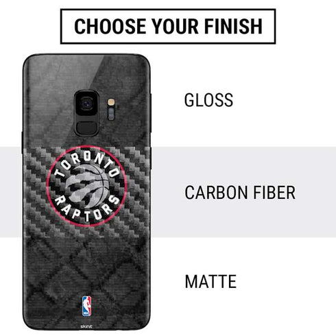NBA Toronto Raptors Black Rust Galaxy S9 Skin