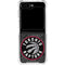 NBA Toronto Raptors Black Rust Galaxy Z Flip5 5G Clear Case