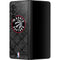 NBA Toronto Raptors Black Rust Galaxy Z Fold3 5G Skin