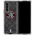 NBA Toronto Raptors Black Rust Galaxy Z Fold4 5G Clear Case