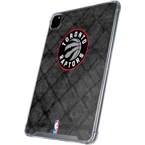 NBA Toronto Raptors Black Rust iPad Pro 12.9in (2020) Clear Case