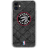 NBA Toronto Raptors Black Rust iPhone 11 Clear Case