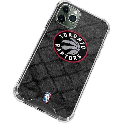 NBA Toronto Raptors Black Rust iPhone 11 Pro Max Clear Case