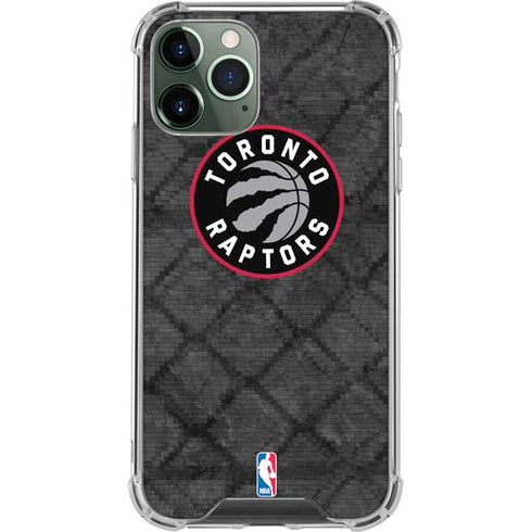 NBA Toronto Raptors Black Rust iPhone 11 Pro Max Clear Case