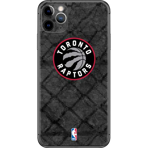 NBA Toronto Raptors Black Rust iPhone 11 Pro Max Skin