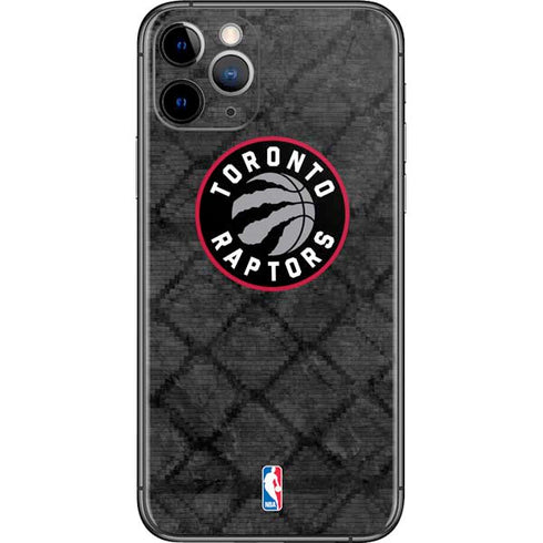 NBA Toronto Raptors Black Rust iPhone 11 Pro Skin