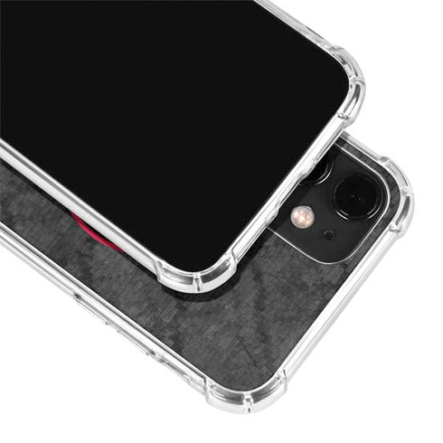 NBA Toronto Raptors Black Rust iPhone 12 Mini Clear Case