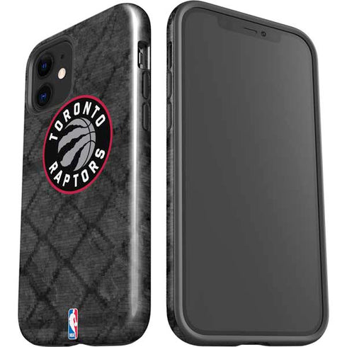 NBA Toronto Raptors Black Rust iPhone 12 Mini Impact Case