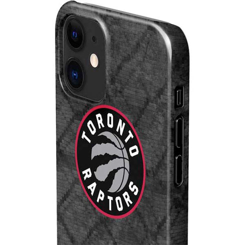 NBA Toronto Raptors Black Rust iPhone 12 Mini Lite Case