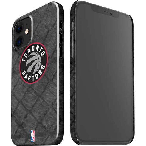 NBA Toronto Raptors Black Rust iPhone 12 Mini Lite Case