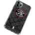 NBA Toronto Raptors Black Rust iPhone 12 Pro Clear Case