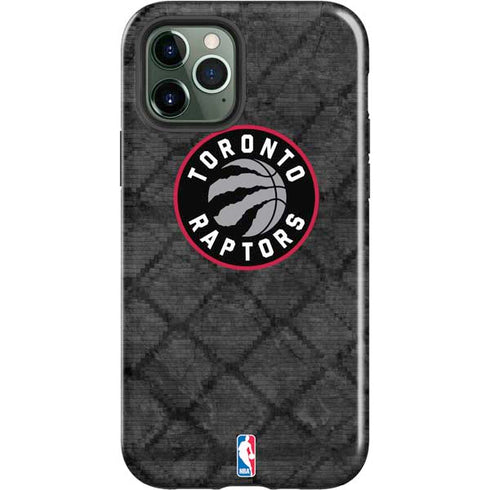 NBA Toronto Raptors Black Rust iPhone 12 Pro Max Impact Case