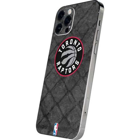 NBA Toronto Raptors Black Rust iPhone 12 Pro Max Skin