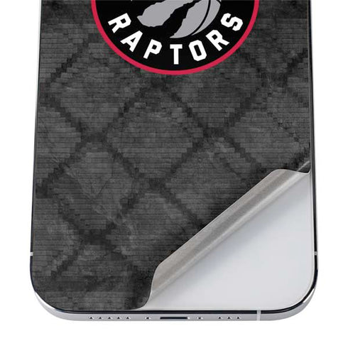 NBA Toronto Raptors Black Rust iPhone 12 Pro Max Skin