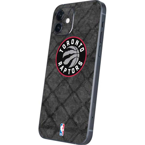 NBA Toronto Raptors Black Rust iPhone 12 Skin