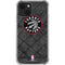 NBA Toronto Raptors Black Rust iPhone 13 Mini Clear Case