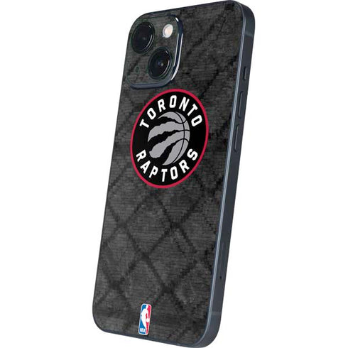 NBA Toronto Raptors Black Rust iPhone 13 Mini Skin