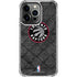 NBA Toronto Raptors Black Rust iPhone 13 Pro Clear Case