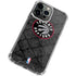 NBA Toronto Raptors Black Rust iPhone 13 Pro Clear Case