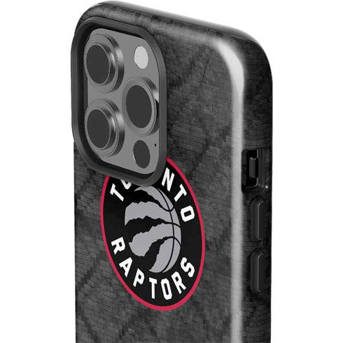 NBA Toronto Raptors Black Rust iPhone 13 Pro Impact Case
