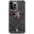 NBA Toronto Raptors Black Rust iPhone 13 Pro Max Clear Case