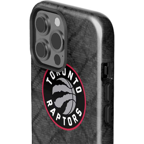 NBA Toronto Raptors Black Rust iPhone 13 Pro Max Impact Case