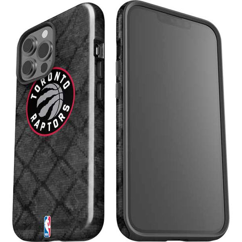 NBA Toronto Raptors Black Rust iPhone 13 Pro Max Impact Case