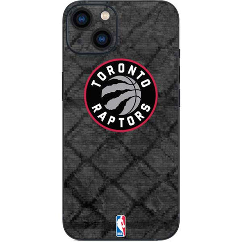 NBA Toronto Raptors Black Rust iPhone 13 Skin