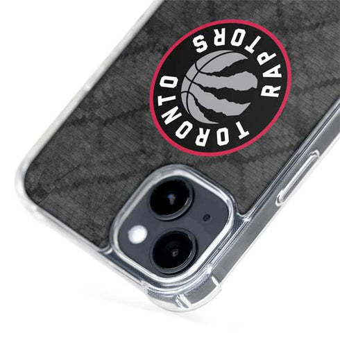 NBA Toronto Raptors Black Rust iPhone 15 MagSafe Case