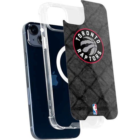 NBA Toronto Raptors Black Rust iPhone 14 Plus MagSafe Case