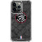 NBA Toronto Raptors Black Rust iPhone 14 Pro Clear Case