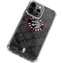 NBA Toronto Raptors Black Rust iPhone 14 Pro Clear Case